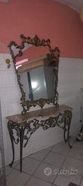 Console più specchiera più appendino