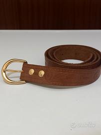 cintura da donna in cuoio Trussardi