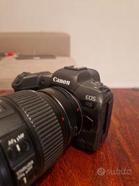 Canon R5 con anello ottiche non RF