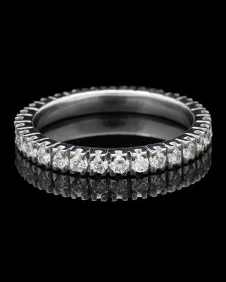 ANELLO VERETTA GIRODITO ORO 18 KT BRILLANTI 0.90CT