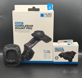 QuadLock Set Pro Supporto Telefono per Moto in CNC