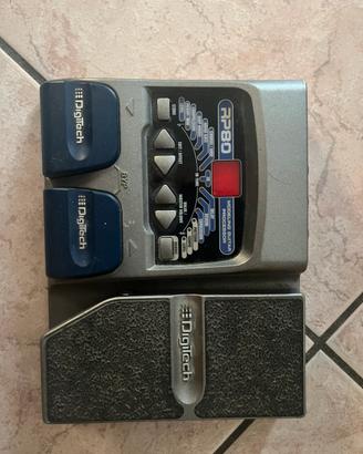 Pedaliera per chitarra elettrica Digitech RP80