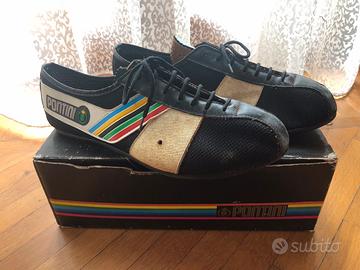 Scarpe da ciclista vintage PONTINI anni ‘80