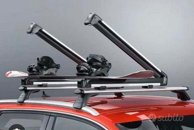 Barre tetto con portasci Q5 originali