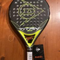 Racchetta padel DUNLOP TITAN 2.0 GIALLO