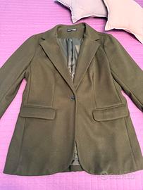 Blazer da donna verde militare
