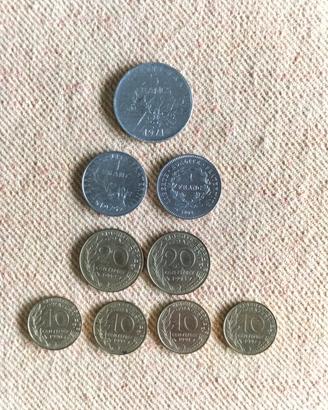 Lotto Monete Francia (leggere)