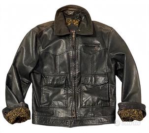 Giacca in pelle mammut
