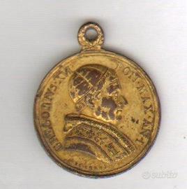 Papa Gregorio XVI - medaglia dorata firmata 1831