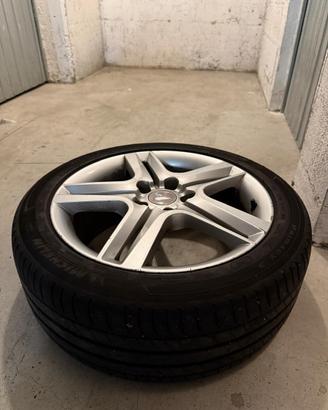 Set 4 cerchi in lega + gomme 18” Seat Altea XL