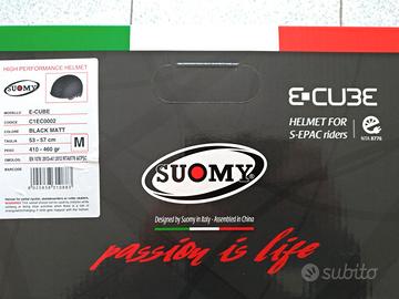 Casco Suomy Ecube Tg M - Bici, E-Bike, Monopattino