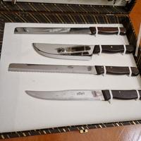 Set coltelli e utensili cucina in acciaio inox