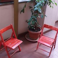 sedie vintage da giardino o veranda 