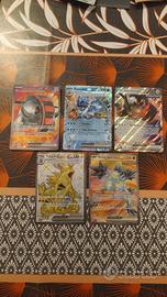 5 carte Pokemon 