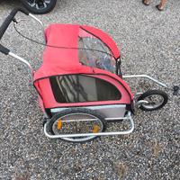 Rimorchio-Passeggino MAXXUS per bicicletta.