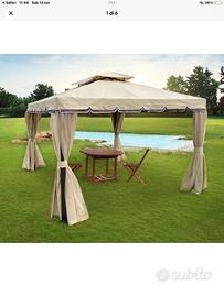 Gazebo 3x3 “marrone”