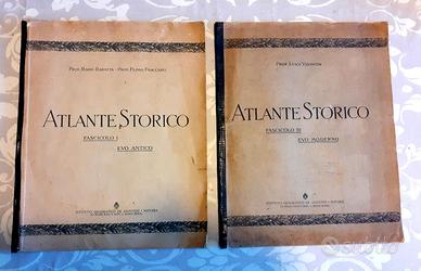 Atlanti Storici 2 fascicoli molto antichi