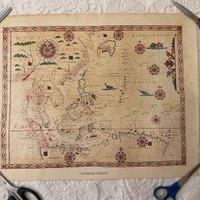 Mappa antica dell’Estremo Oriente – Riproduzione