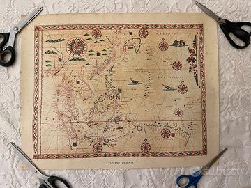 Mappa antica dell’Estremo Oriente – Riproduzione