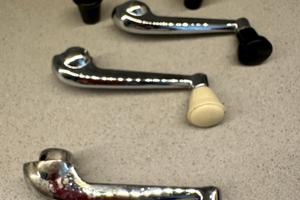 Porsche 356 Maggiolino lotto manovelle finestrino