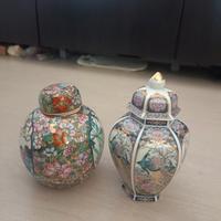 Vaso Cinese Ginger Jar "Famille Rose" Decoro Mille