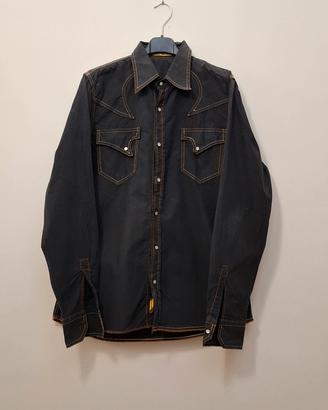 Camicia Uomo Clayton Nera  - Taglia L