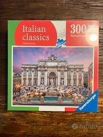 🧩 Puzzle Ravensburger 300 pezzi Fontana Trevi Roma