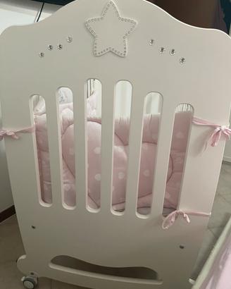 Lettino / Culla Italbaby in Legno con Cassetto