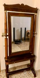 Splendida specchiera psiche impero’800