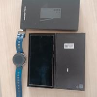 Samsung galaxy s24 ultra con orologio xiaomi