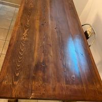 Tavolo legno vintage mt 2