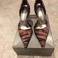 Décolleté tigrate 38