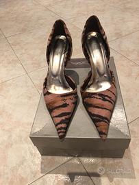 Décolleté tigrate 38