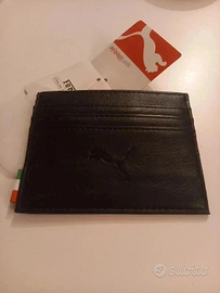 Portafogli Portacarte Ferrari Puma Nero Nuovo Card