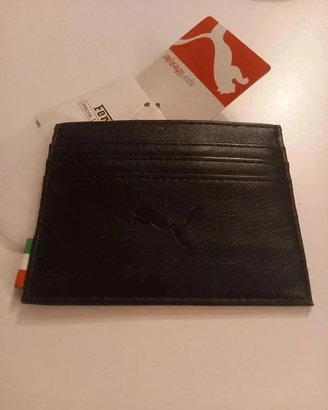 Portafogli Portacarte Ferrari Puma Nero Nuovo Card