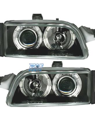 FARI FIAT PUNTO 93-99 ANGEL EYES FONDO NERO