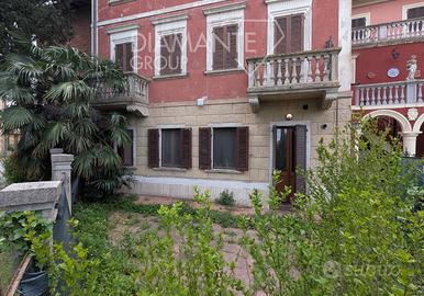 Appartamento indipendente a piano terra con corte