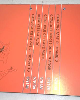 CATALOGO PARTI DI RICAMBIO TYPHOON GILERA 579138