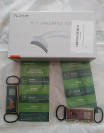 Targhette e togli peli per cani