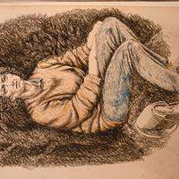 Disegno originale 1983 – Figura femminile