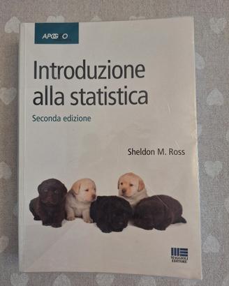 Libro Introduzione alla statistica Sheldon M. Ross
