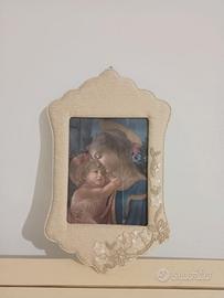 Capezzale in tessuto ricamato