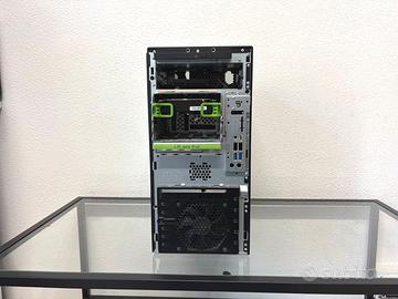 PC SERVER FUJITSU XEON ssd 256gb + hdd 2000GB W11