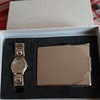 orologio uomo più porta sigarette 