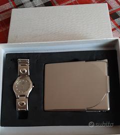 orologio uomo più porta sigarette 