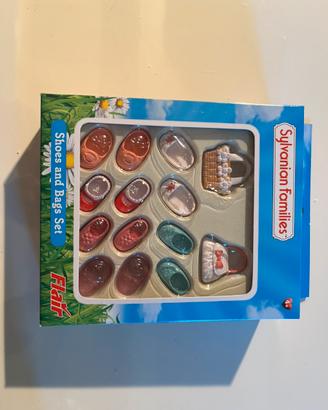 Sylvanian families - set scarpe e borsette