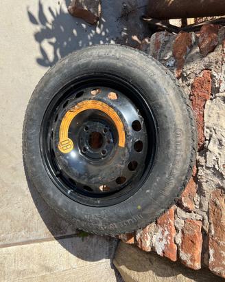 Ruota di scorta 125/90 R15 e crick