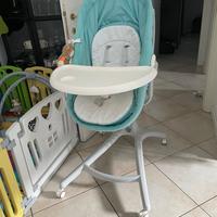 Baby hug 4in1 + kit pappa + materasso