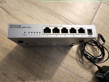 Switch Zyxel MG-105  5 porte 2.5Gbps in garanzia!!
