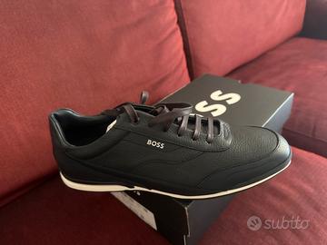 Sneakers originali Hugo boss pelle nuove tg 45